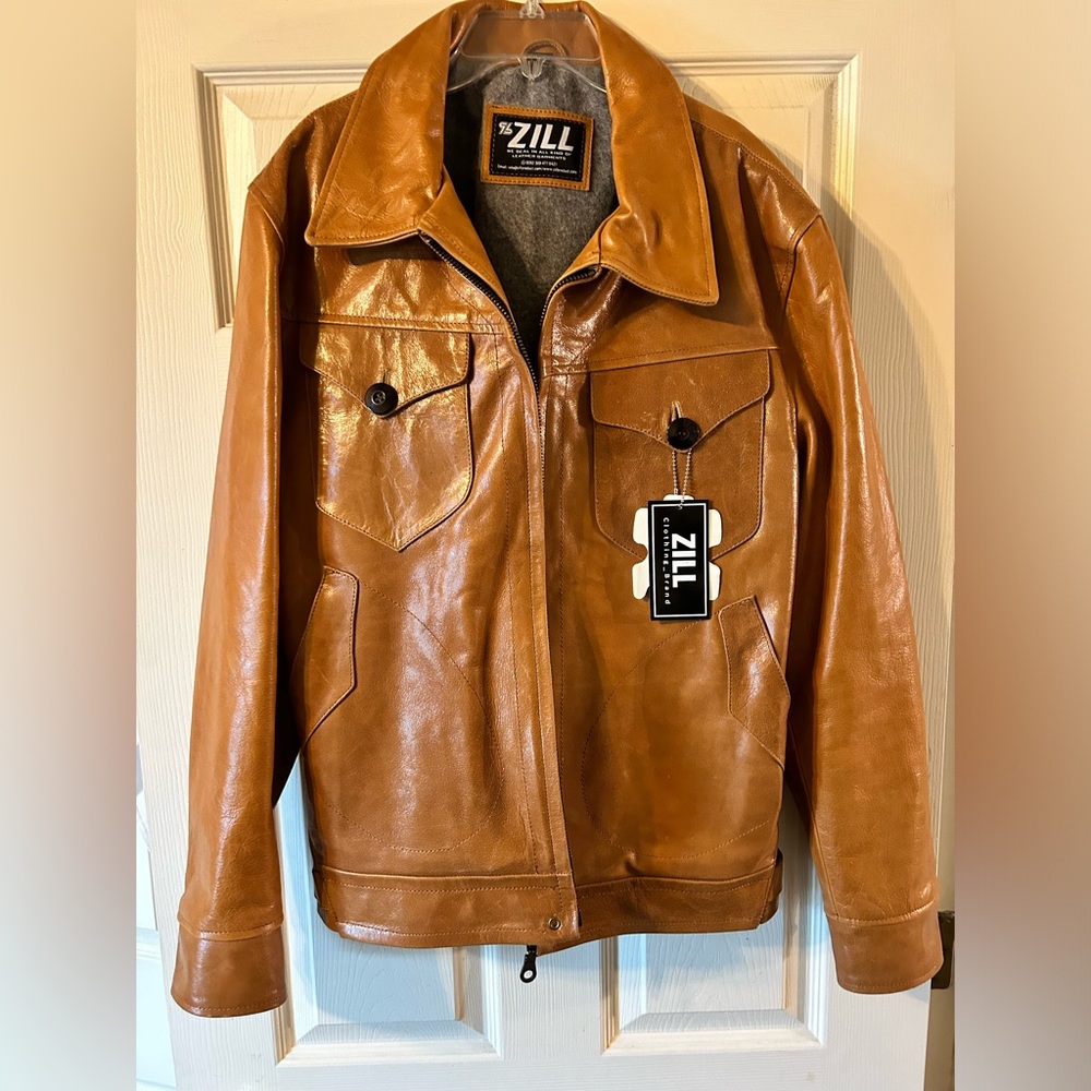 Zill leather jacket XL